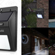 BAXIA Waterproof Motion-Sensing Solar LED Light, $5 with code JEKL9Q9X